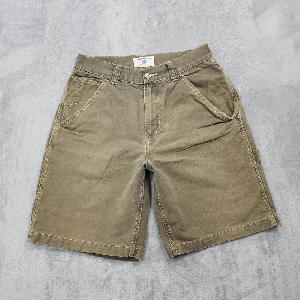 American Eagle Outfitters Shorts Mens 30 Beige Cargo Canvas Workwear 10 Inseam